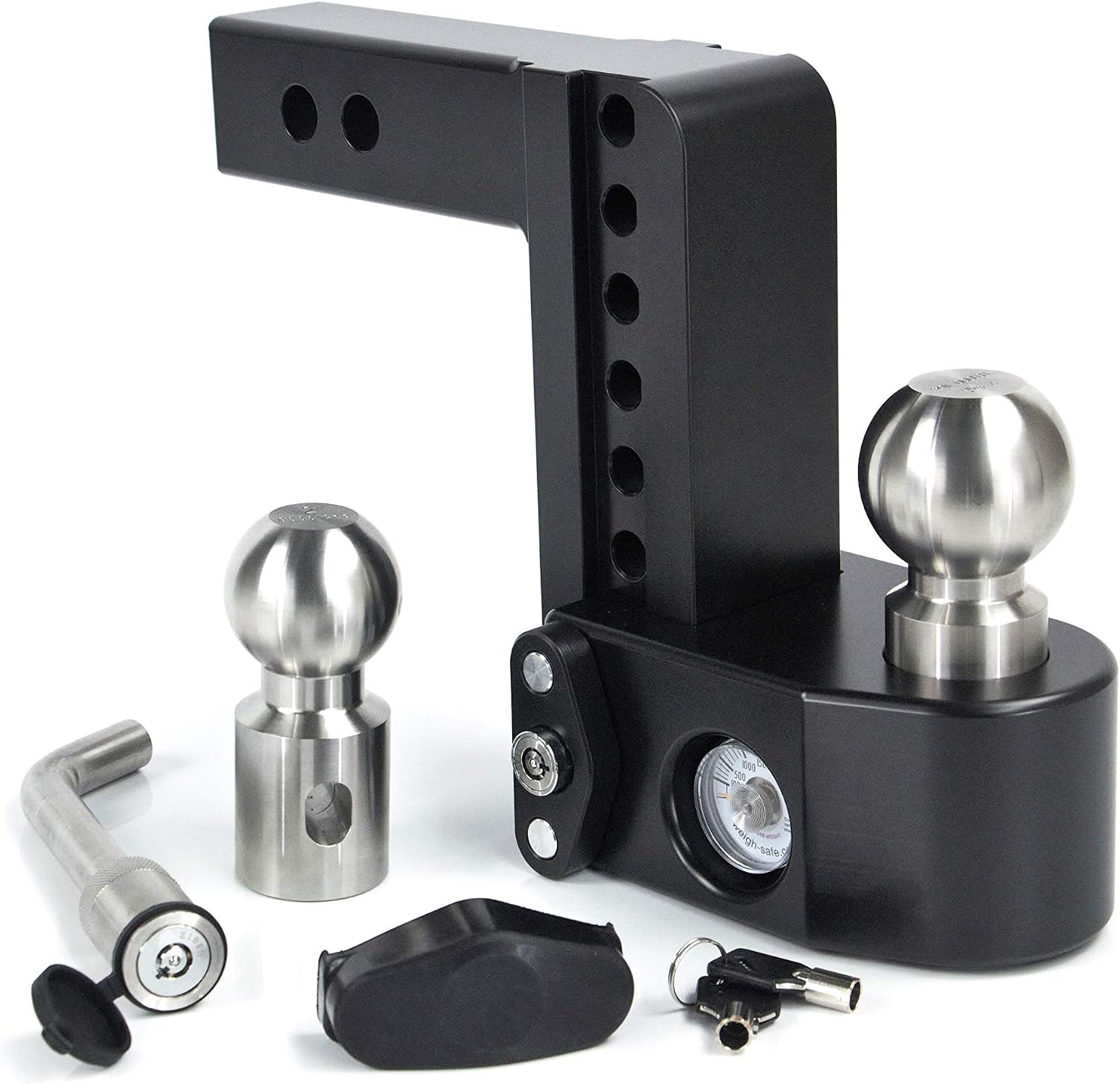 Weigh Safe 6" Drop Hitch w/ Scale, 2" Receiver