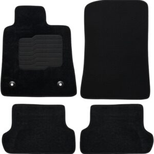 Black Carpet Floor Mats for Chevy Camaro 2016-2025