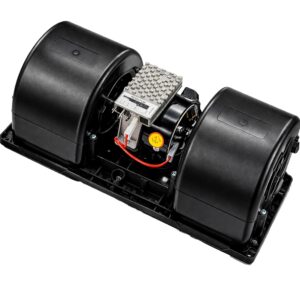 Heavy-Duty 12V Dual Wheel HVAC Blower Motor Assembly