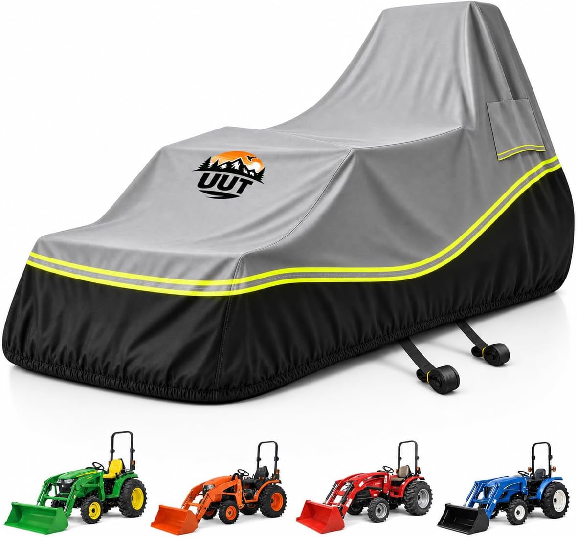Heavy-Duty Tractor Cover for Kubota & Utility Tractors (149")