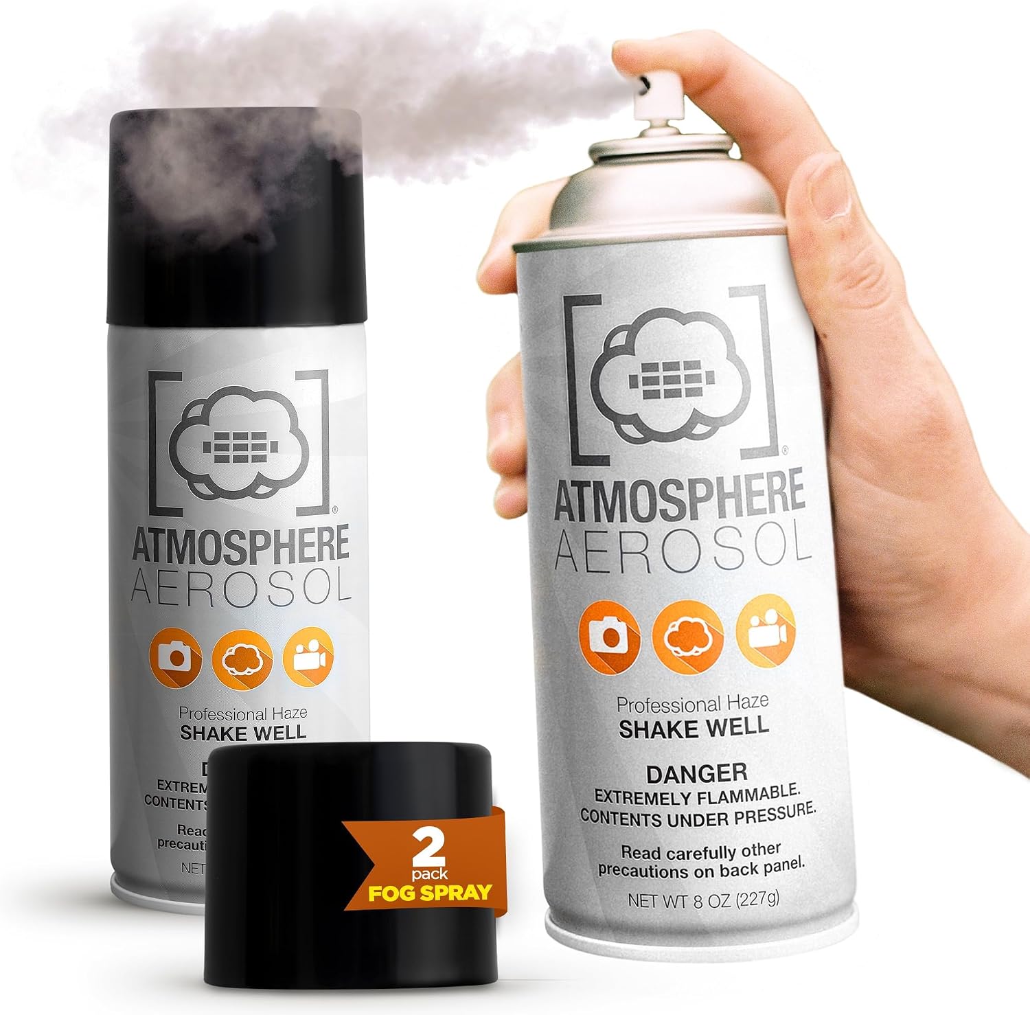 Atmosphere Aerosol Haze/Fog Spray (2-Pack) - USA Made