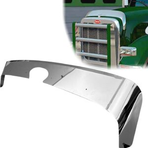 Stainless Steel Hood Shield for Peterbilt 579 (2013-2021)