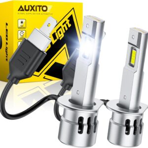 AUXITO H1 LED Bulbs - 900% Brighter, Plug & Play