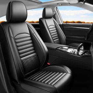Kaomim Fit Compass Car Seat Covers (5-Seat Set) – Black