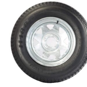 Kenda 14in ST205/75D Bias Tire & Wheel, Galvanized