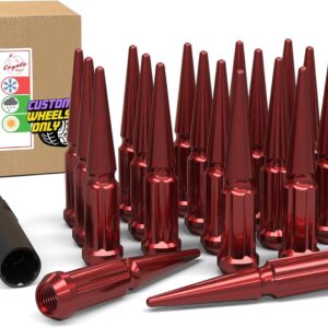24pc M14x1.5 Lug Nuts for Chevy Silverado, RAM 1500 & More
