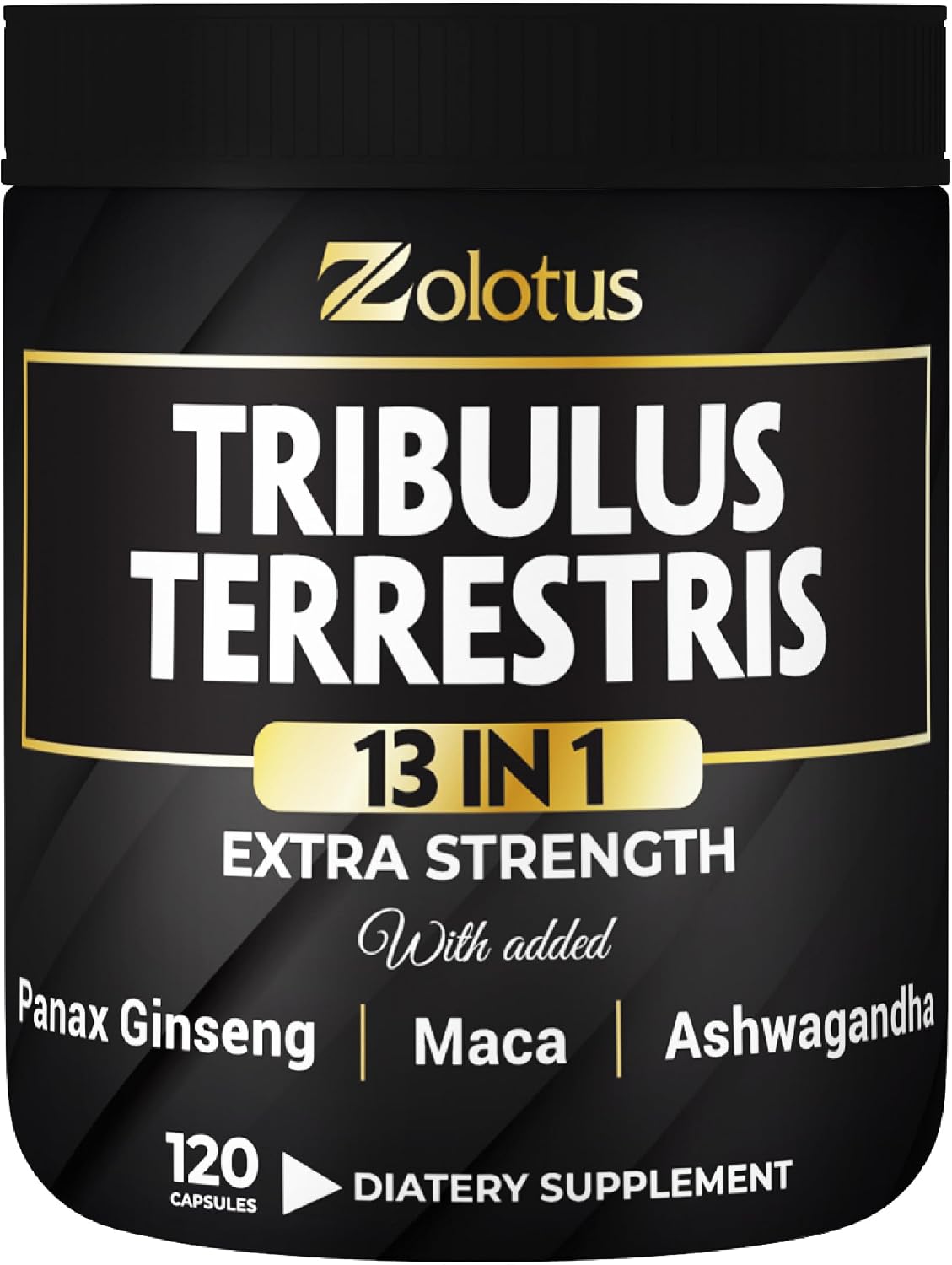 Zolotus 13-in-1 Energy & Stamina Capsules - 120 Count