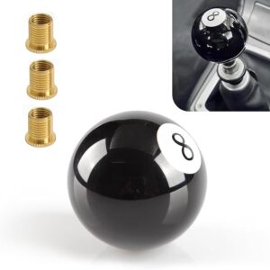 WZP 8-Ball Acrylic Shift Knob, 5-6 Speed Manual Cars