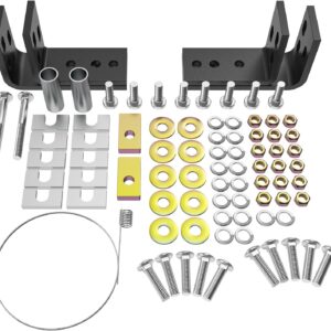 Universal 10-Bolt Fifth Wheel Hitch Kit for Trucks
