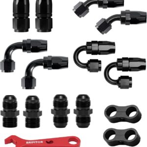 6AN Fittings Kit – 14-Piece AN6 Fuel Line Kit
