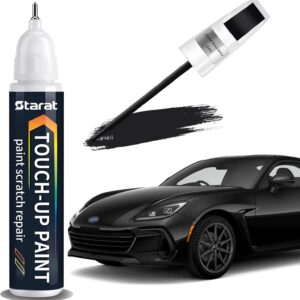 STARAT Touch-Up Paint Pen for Subaru (Crystal Black Silica D4S)
