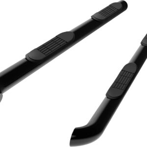 Black 3" TAC Side Steps for Chevy Trailblazer & GMC Envoy