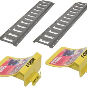 E-Chock Wheel Chocks with Tracks Bundle - Set of 2