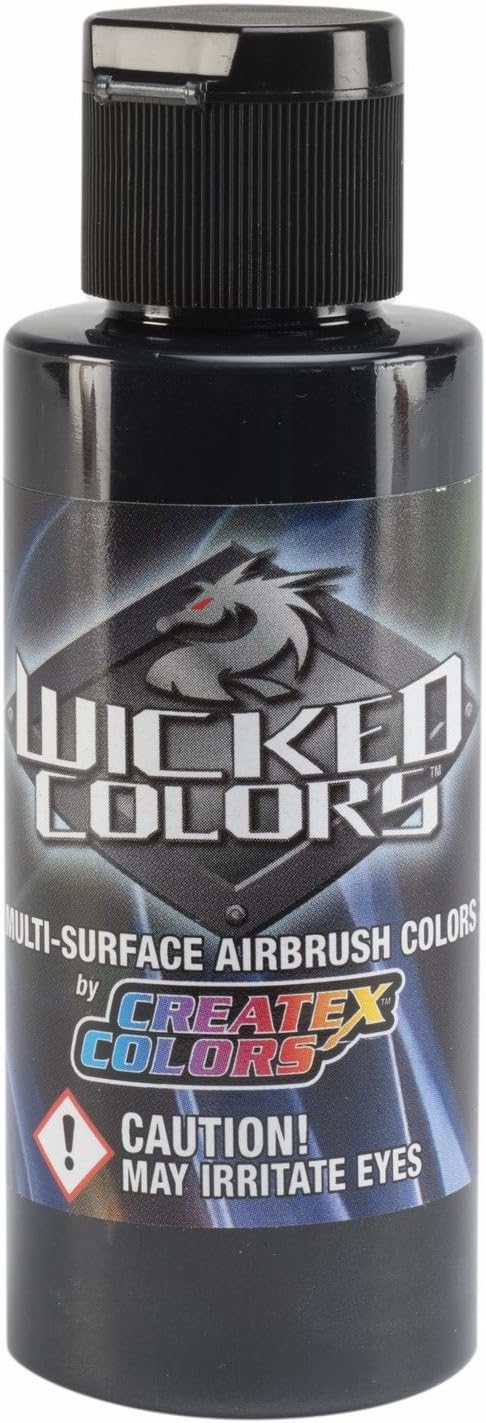 Createx W300 Pearl Black Airbrush Paint (2oz)
