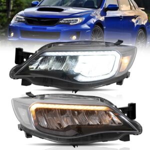 VLAND Headlights for 2008-2014 Subaru WRX/Outback Sport