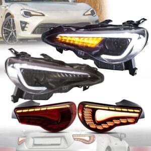 VLAND Head & Tail Lights for Scion FR-S, Toyota 86, Subaru BRZ