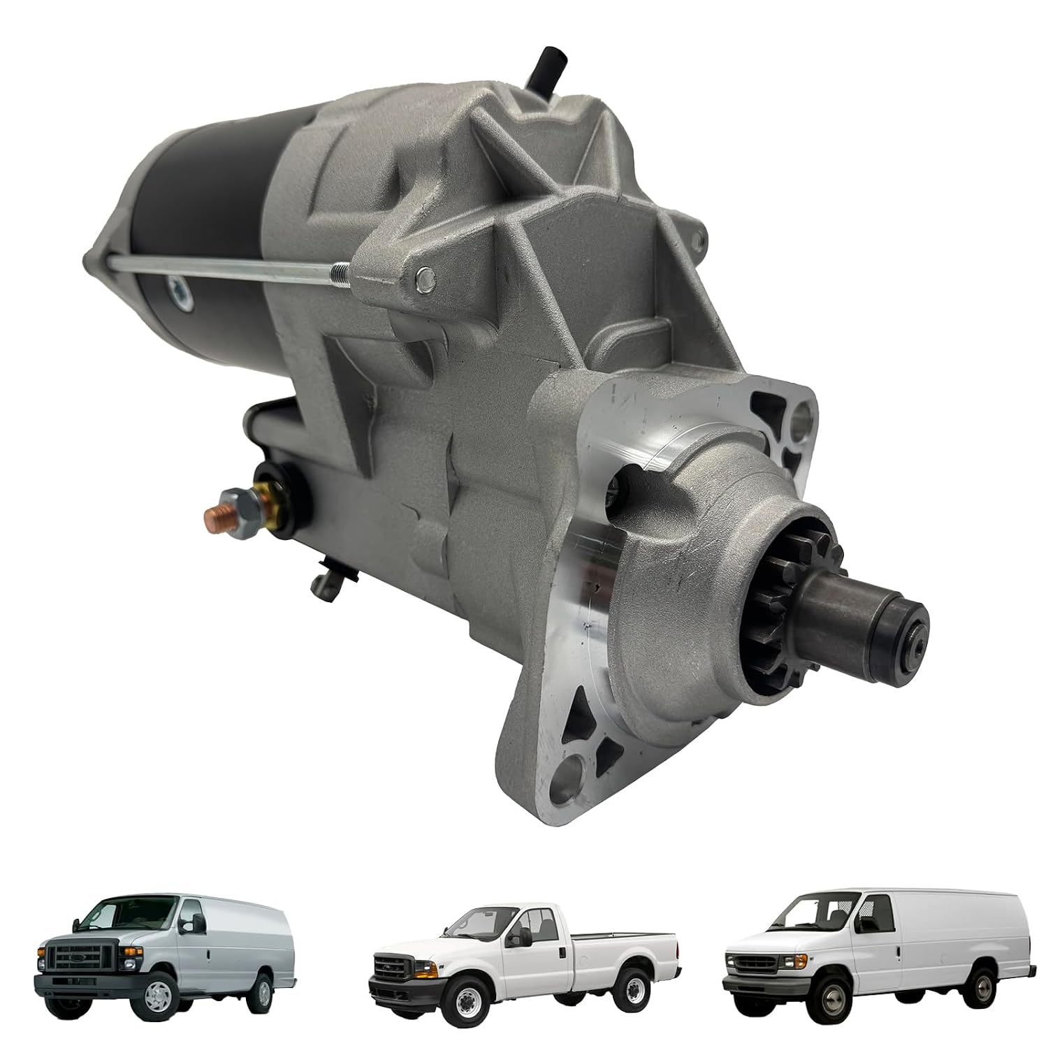 Ford 7.3L Starter Motor - Fits F-250/F-350 1995-2003