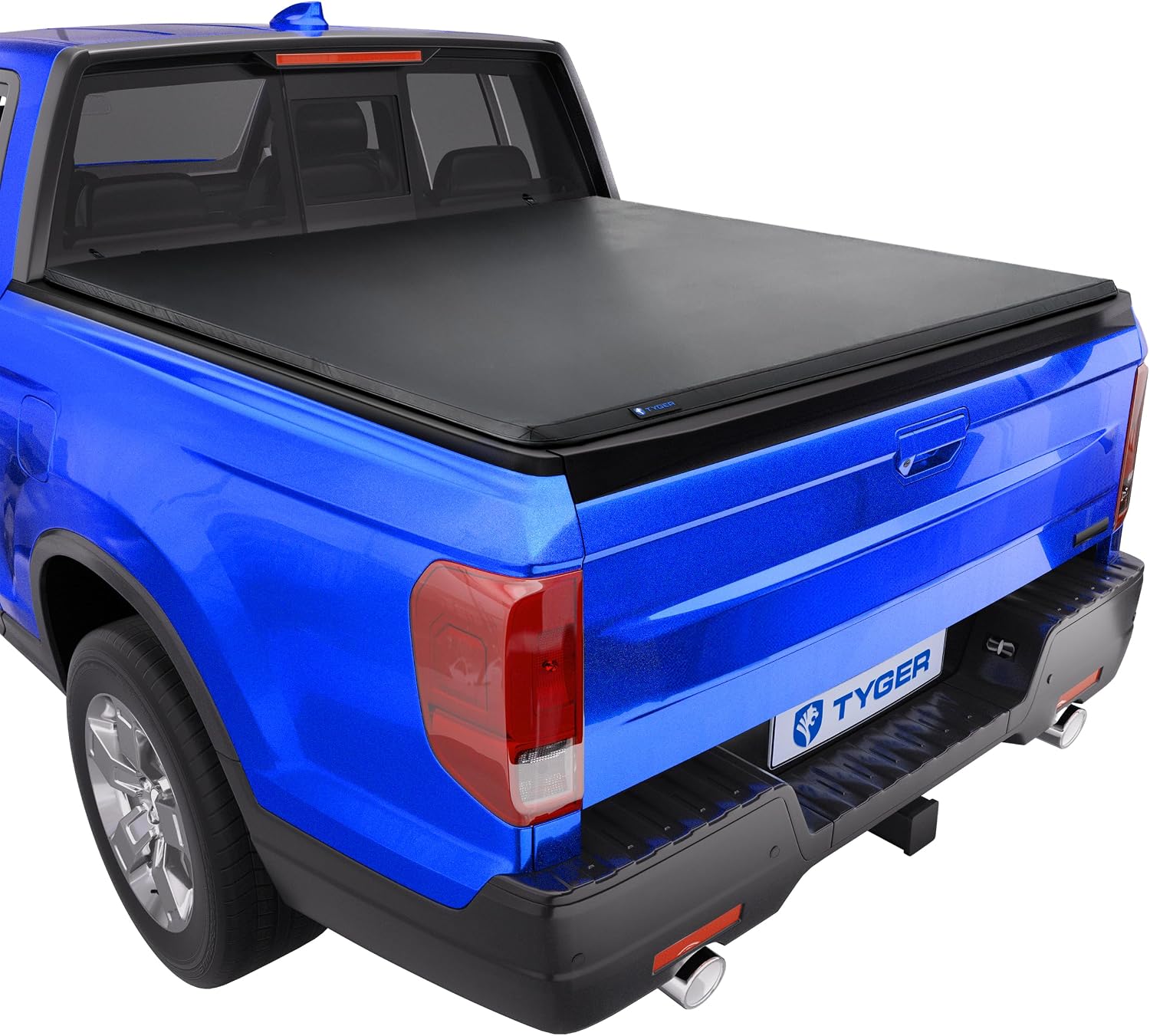 Tyger Soft Tri-Fold Cover for 2017-2026 Honda Ridgeline 5'4" Bed