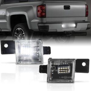 POPMOTORZ LED License Plate Lights for Chevy/GMC Trucks