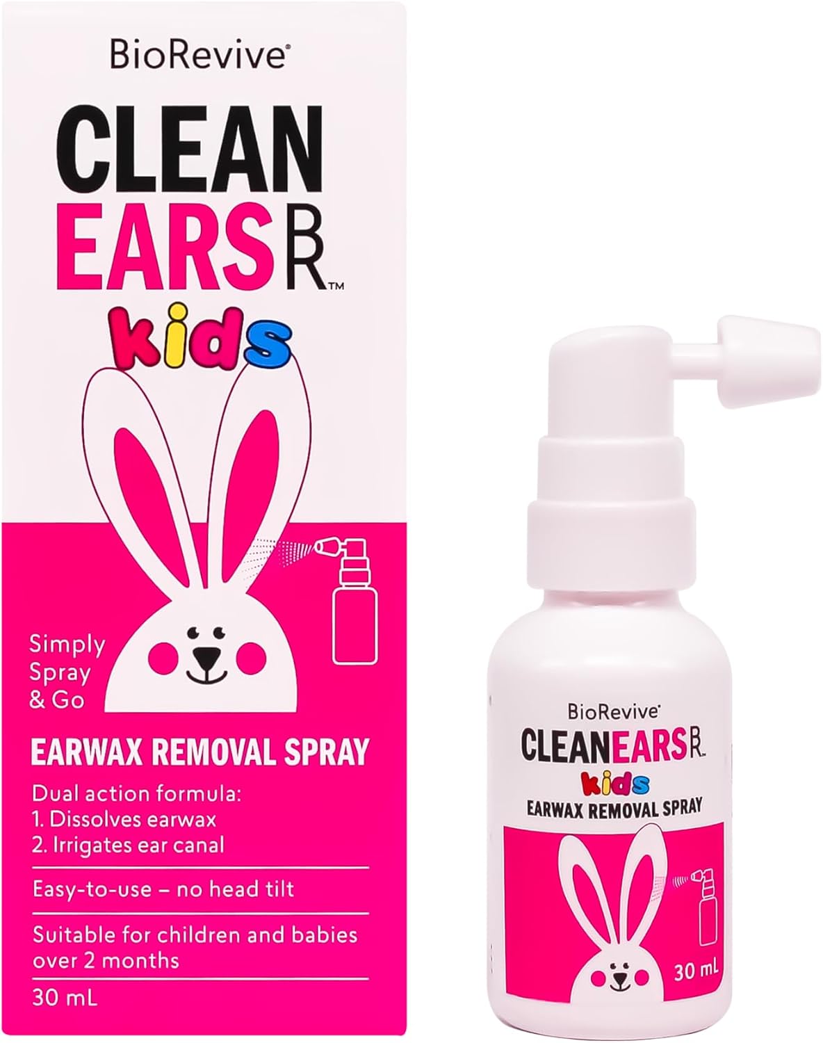 bioRevive Clean Ears Kids Ear Wax Spray