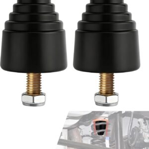 2PCS Rear Suspension Bump Stops - Universal Fit