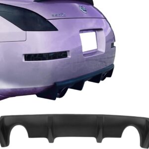 Nissan 350Z Black Rear Bumper Lip, 2003-2009