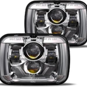 HWSTAR 180W LED Headlights 5x7 H6054 DOT Approved