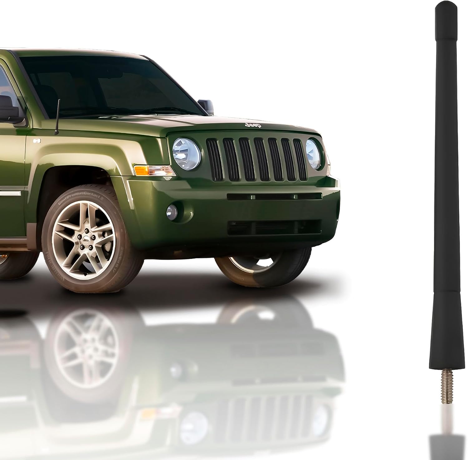 7-Inch Antenna Mast for Jeep Patriot & Compass (2007-2017)