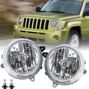 Jeep Patriot & Compass Headlight Assembly - 2PCS Halogen