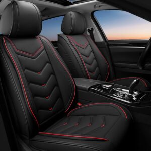 Jeep Cherokee Seat Covers 2000-2026 Black Nappa Leather