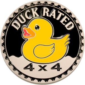 Tallew Duck 4x4 Car Emblem - Jeep & SUV Compatible