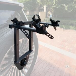 PENSUN Jeep Wrangler 2-Bike Spare Tire Rack