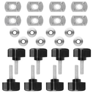 ELONN Quick Release Thumb Screws for Jeep Wrangler Hardtop - 8 Pack