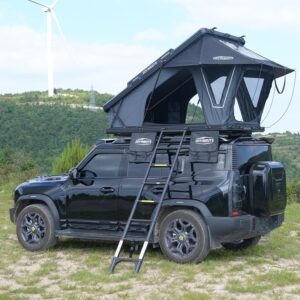 Aluminum Rooftop Tent - 4-Season Camping for 2-3