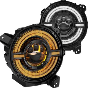 COWONE 9" LED Headlights for Jeep Wrangler JL/JT 2018-2025