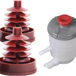 2PCS Power Steering Reservoir Cap - Honda & Acura Compatible
