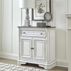Liberty Magnolia Manor Accent Cabinet - Antique White & Oak