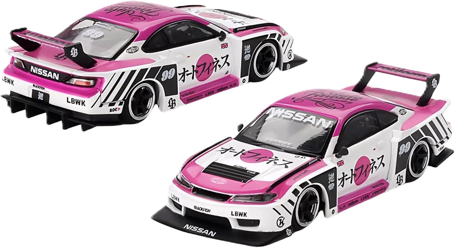 Mini GT 1:64 Nissan Silvia LB Super Diecast Model