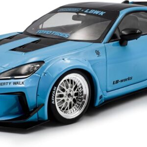 Solido 1:18 Toyota GR86 LBWK Diecast Model - Baby Blue