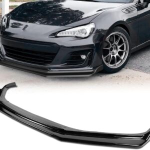Pspeed Front Bumper Lip for Subaru BRZ 2017-2020 Gloss Black