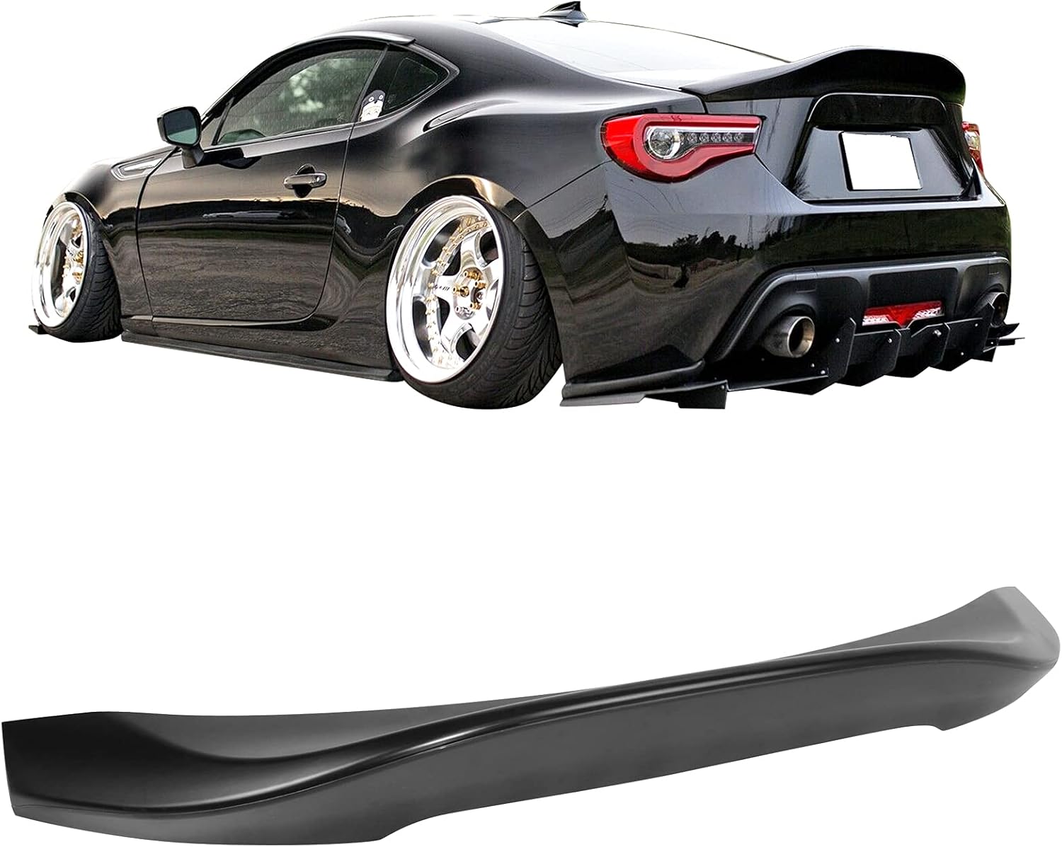 IKON MOTORSPORTS Trunk Spoiler for Scion FR-S, BRZ, Toyota 86