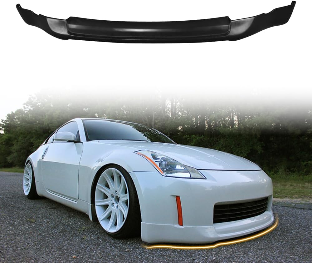Black Front Bumper Lip for 2003-2005 Nissan 350Z