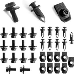 35Pcs Engine Splash Shield Fastener Kit - Nissan & Infiniti