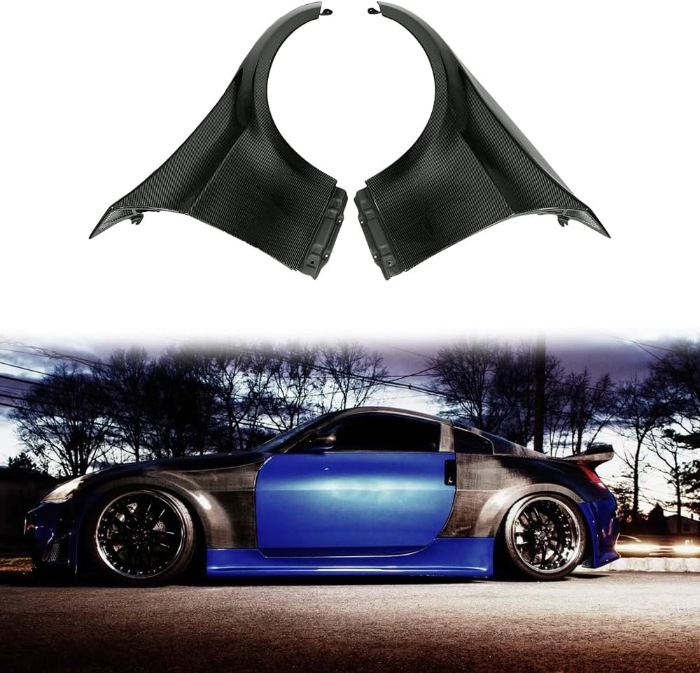 Carbon Fiber DO Style Fenders for 2003-2008 Nissan 350Z