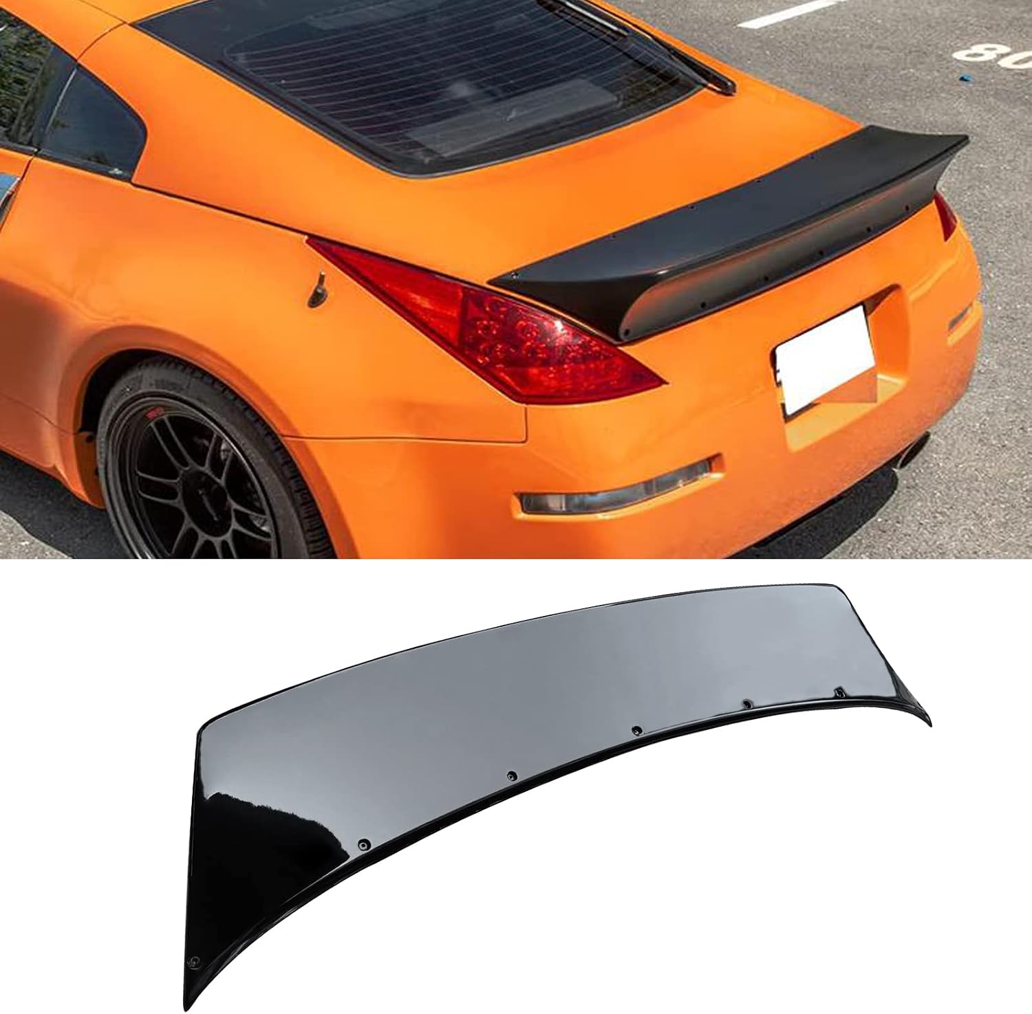 NINTE Rocket Bunny Style Spoiler for Nissan 350Z 2003-2008