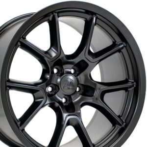 20" OE Wheels DG21 Replica for Dodge Challenger 20x10 Satin Black