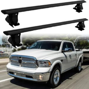 Lockable Crossbars for RAM 1500 (2009-2018) - Black