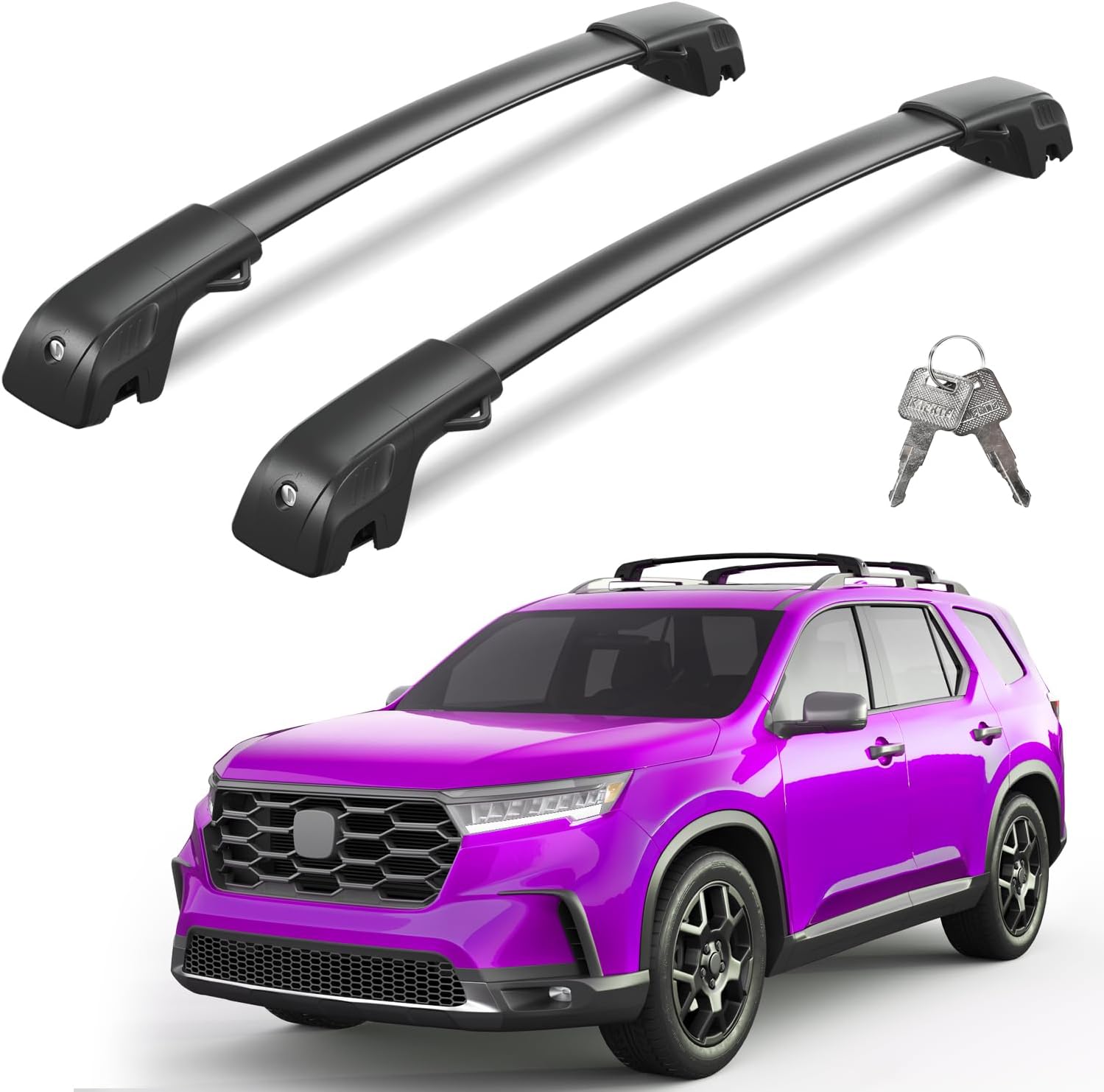 WonderDriver Roof Rack Cross Bars for Honda Pilot 2023-2026