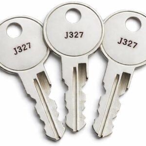 Rolvyns 3-Pack Replacement Keys J329 for Truck Caps & Tonneau Covers