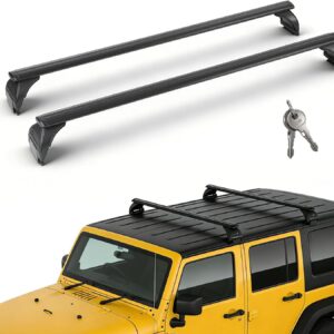 Jeep Wrangler Roof Rack Cross Bars - Abliseoum 2007-2026